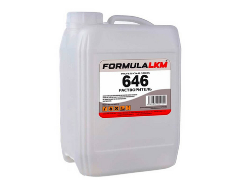 Растворитель Р-646 PREMIUM (10 литров ПНД) Formulalkm ®